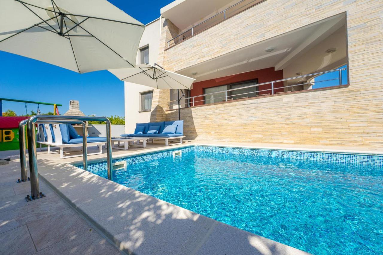 Vila Zatona Sunset With Heated Swimming Pool Zaton  Zewnętrze zdjęcie